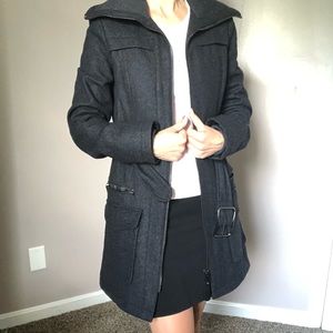 Wool bland coat by Zara. XS. Excellent condition